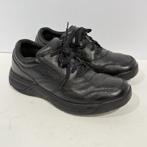 Rockport Prowalker Black Leather Men's Size 7.5 W Walking Comfort Tennis Shoes